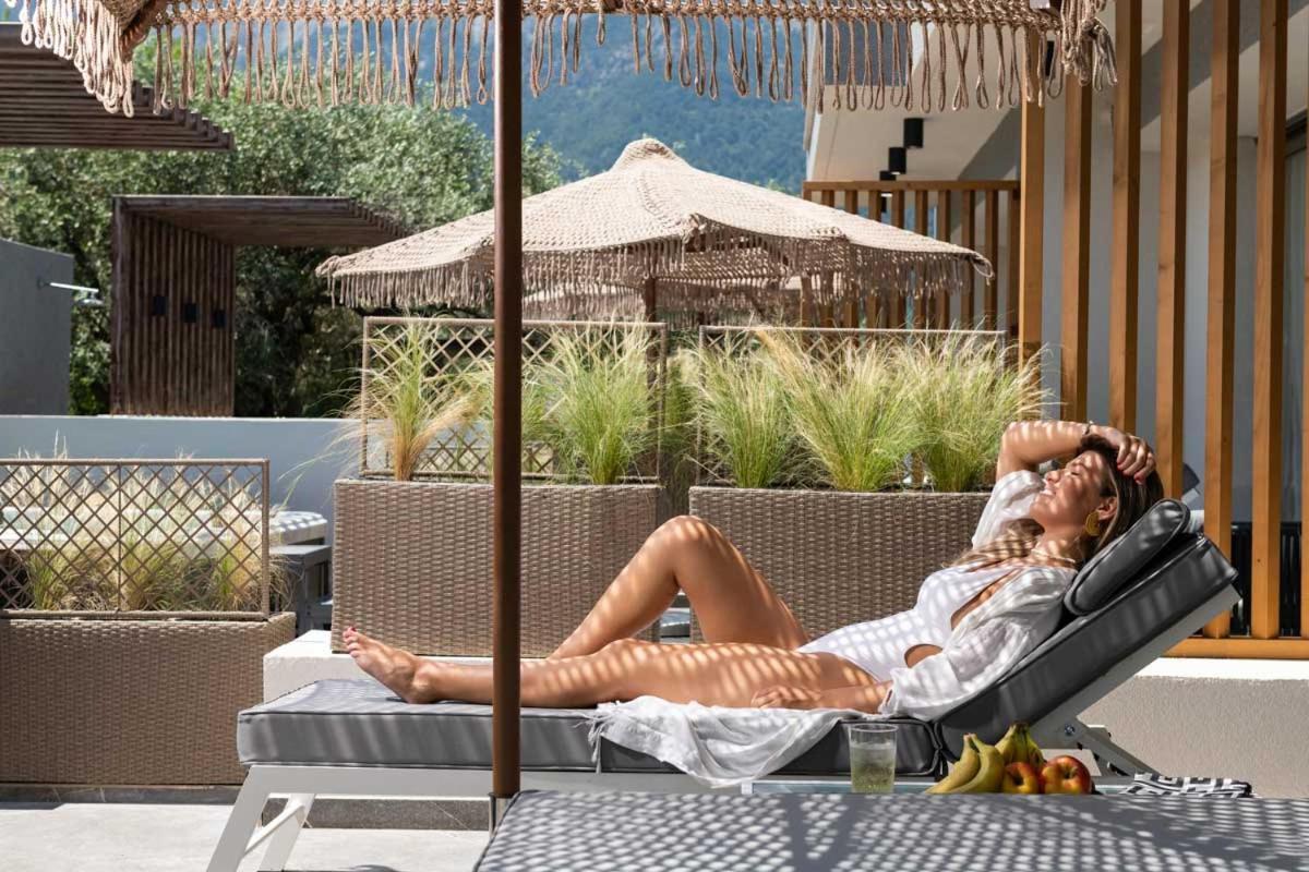 Valen Mare Suites Skala Potamia  Bagian luar foto