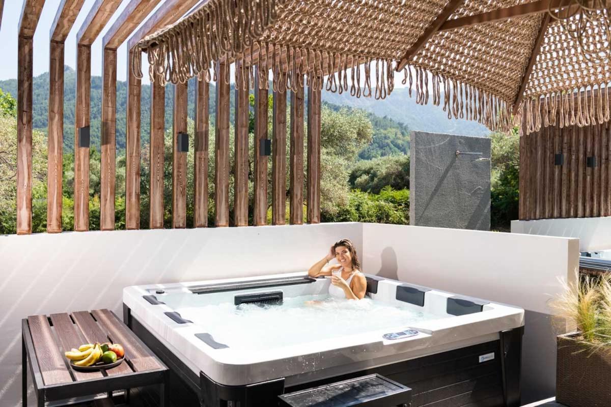 Valen Mare Suites Skala Potamia  Bagian luar foto